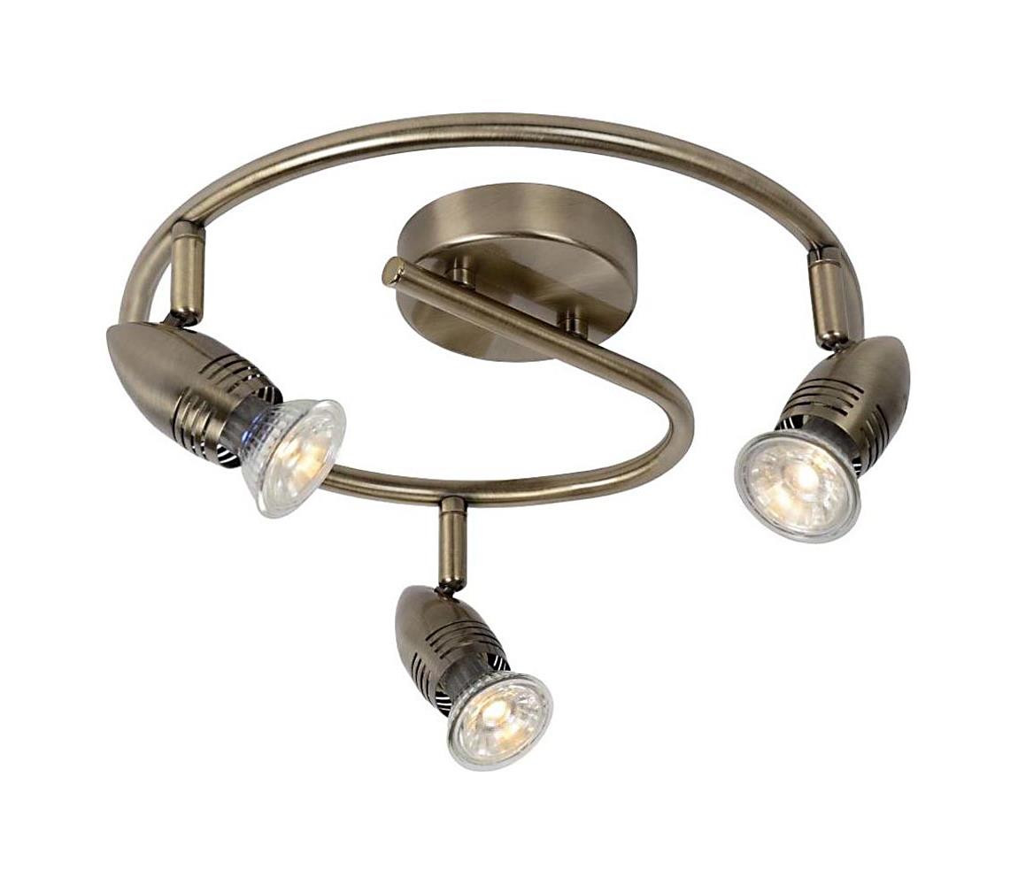 Lucide Lucide 13955/14/03 - LED bodové svítidlo CARO-LED 3xGU10/5W/230V bronz