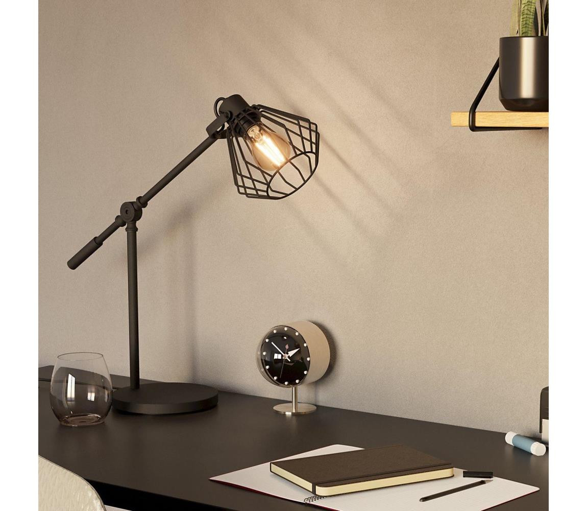 Eglo Eglo 99019 - Stolní lampa TABILLANO 1 1xE27/40W/230V