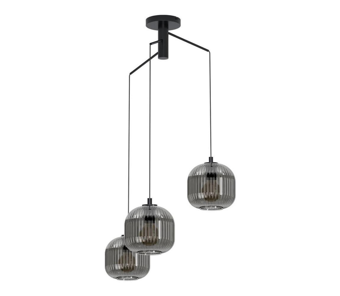 Eglo Eglo 99373 - Lustr na lanku MANTUNALLE 3xE27/40W/230V