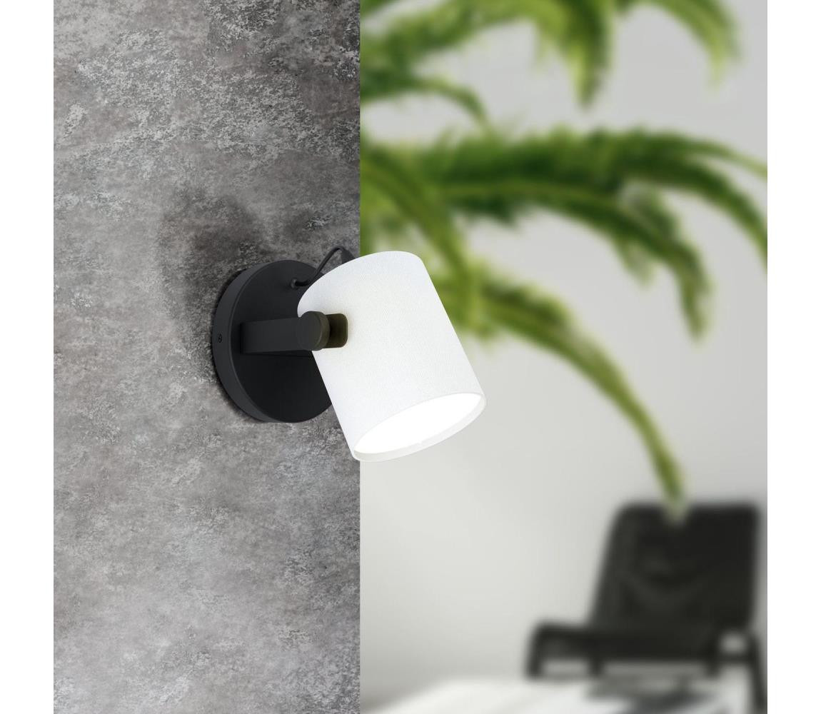 Eglo Eglo 43427 - Nástěnné svítidlo HORNWOOD 1 1xE27/28W/230V