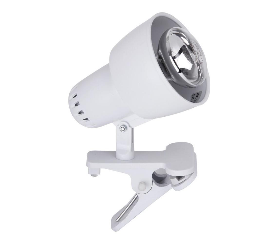 Rabalux Rabalux 4356 - Lampa s klipem CLIP 1xE14/40W/230V bílá