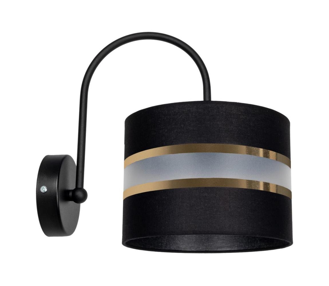 Nástěnné svítidlo CORAL 1xE27/60W/230V černá