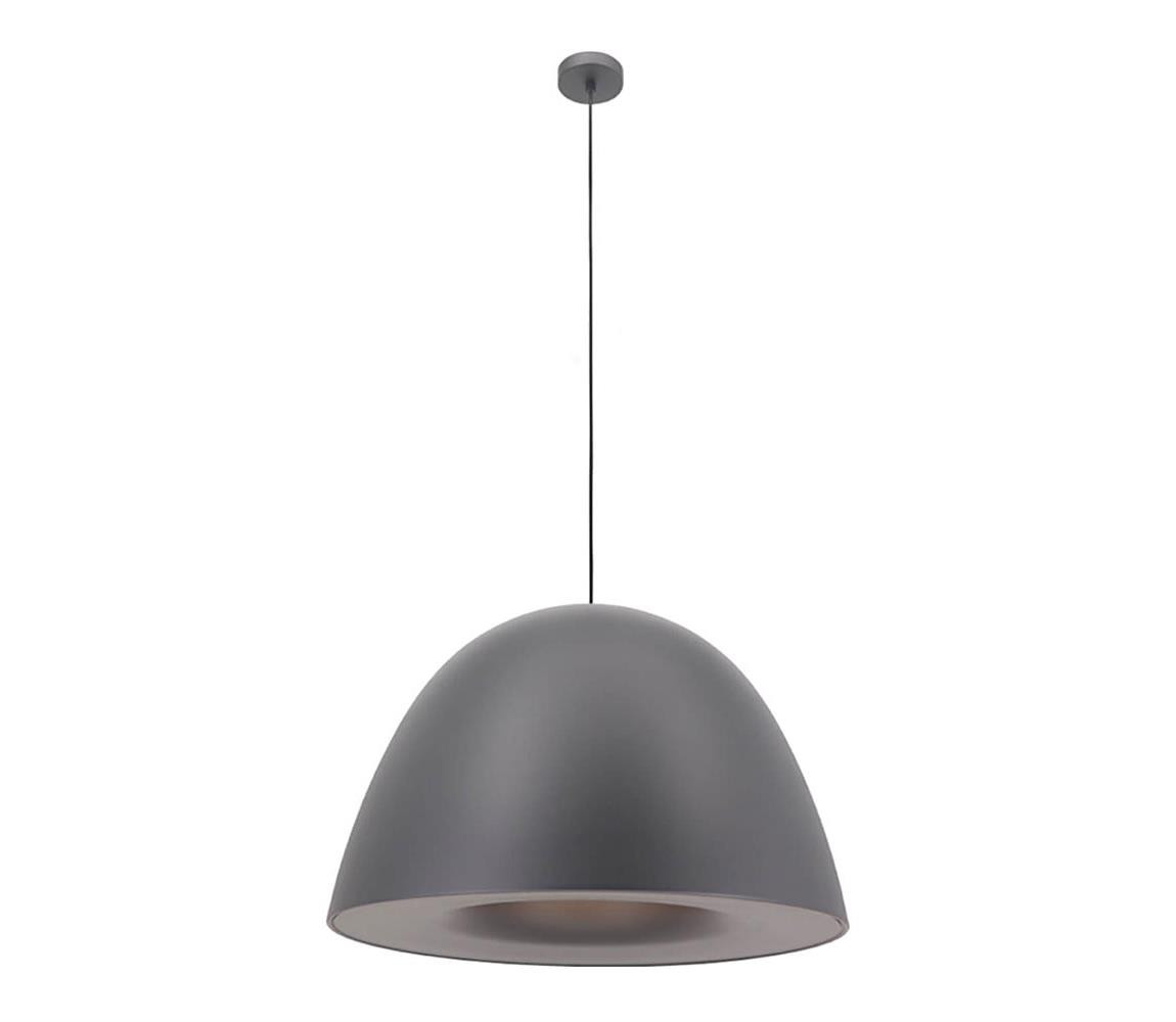 111043 - Lustr na lanku REVOLVE 1xE27/11W/230V šedá