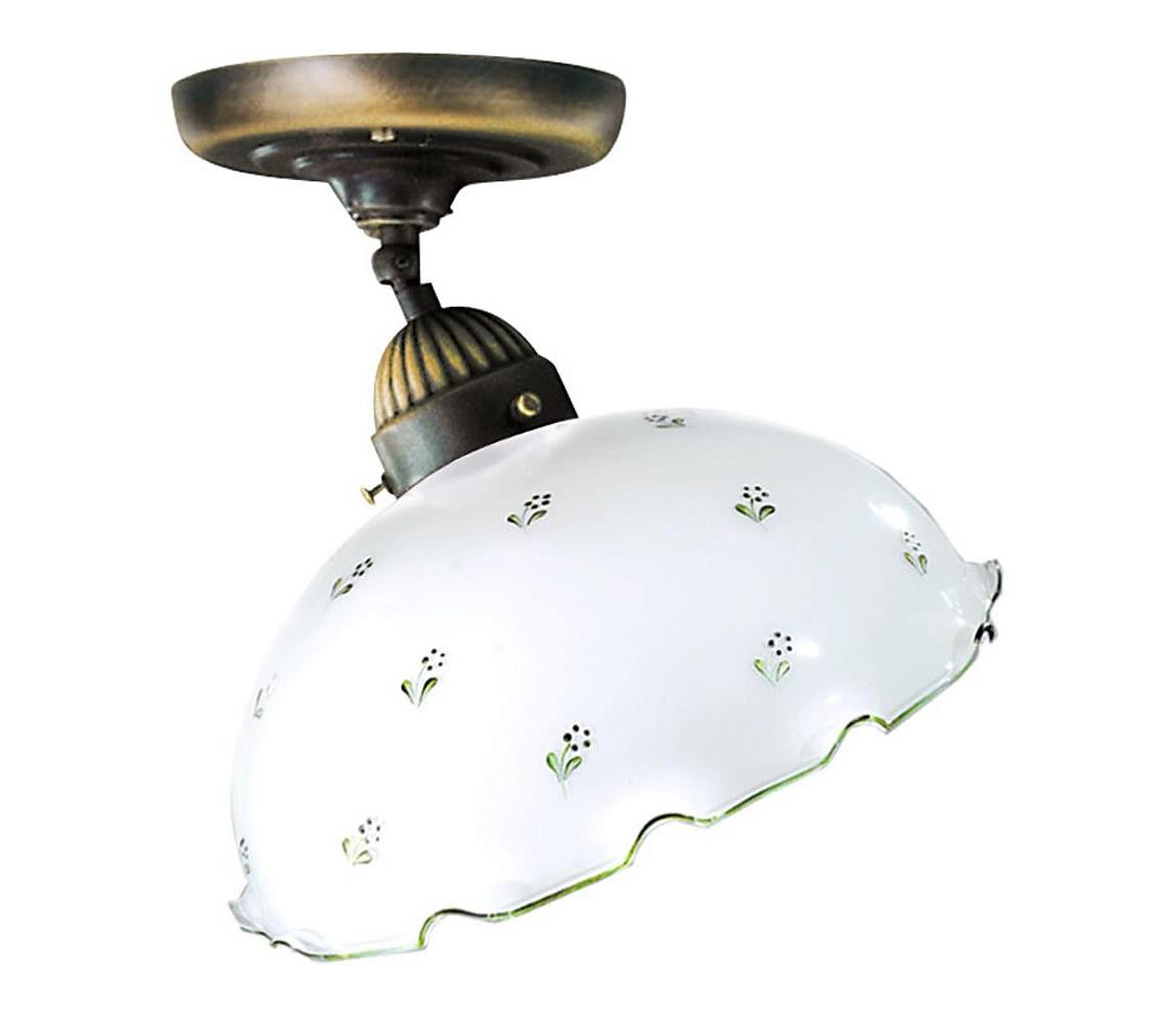 Kolarz Kolarz 731.10.26 - Bodové svítidlo NONNA 1xE27/75W/230V zelená