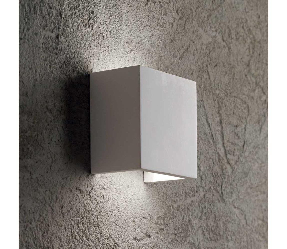 Ideal Lux Ideal Lux - Nástěnné svítidlo FLASH GESSO 1xG9/40W/230V bílá