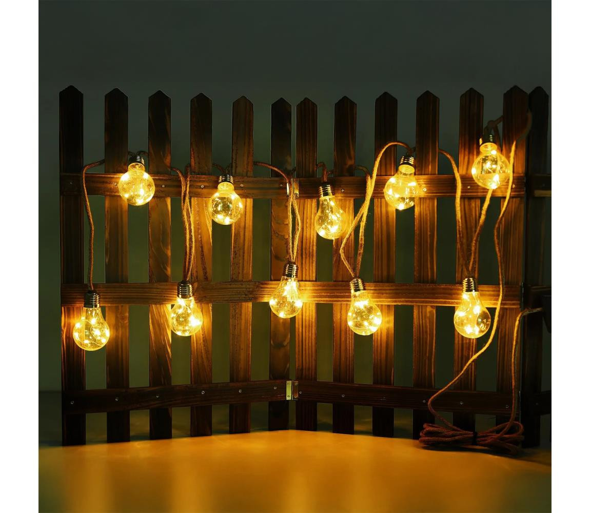 Globo Globo 33694-10 - LED Solární dekorační řetěz 50xLED/0,06W/3,2V IP44