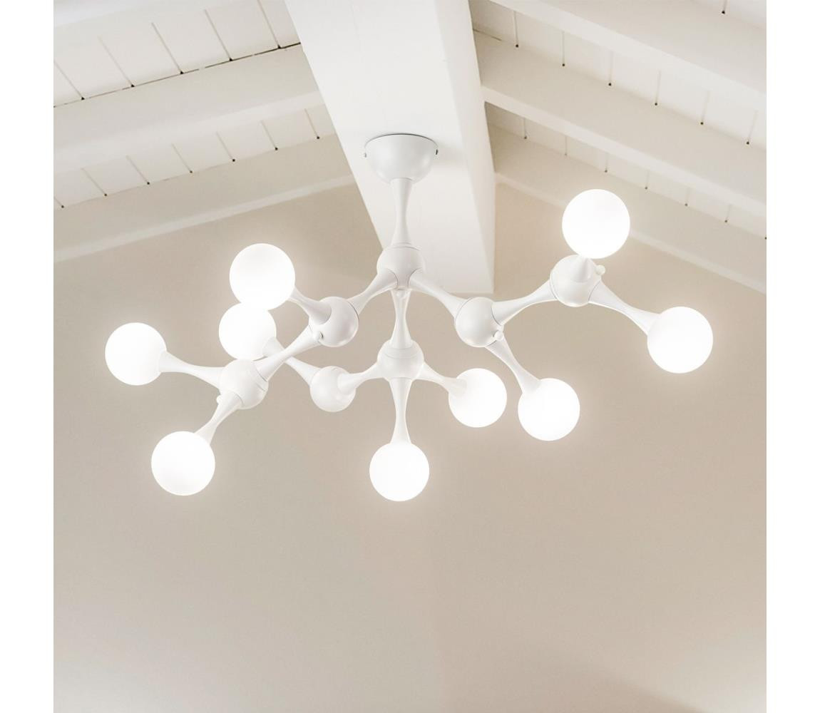 Ideal Lux Ideal Lux - LED Přisazený lustr NODINO 9xG9/3W/230V bílá