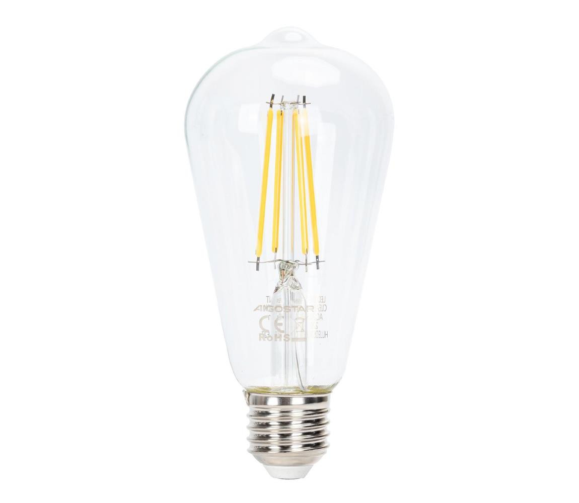 B.V. LED Stmívatelná žárovka FILAMENT ST64 E27/6W/230V 2700K -