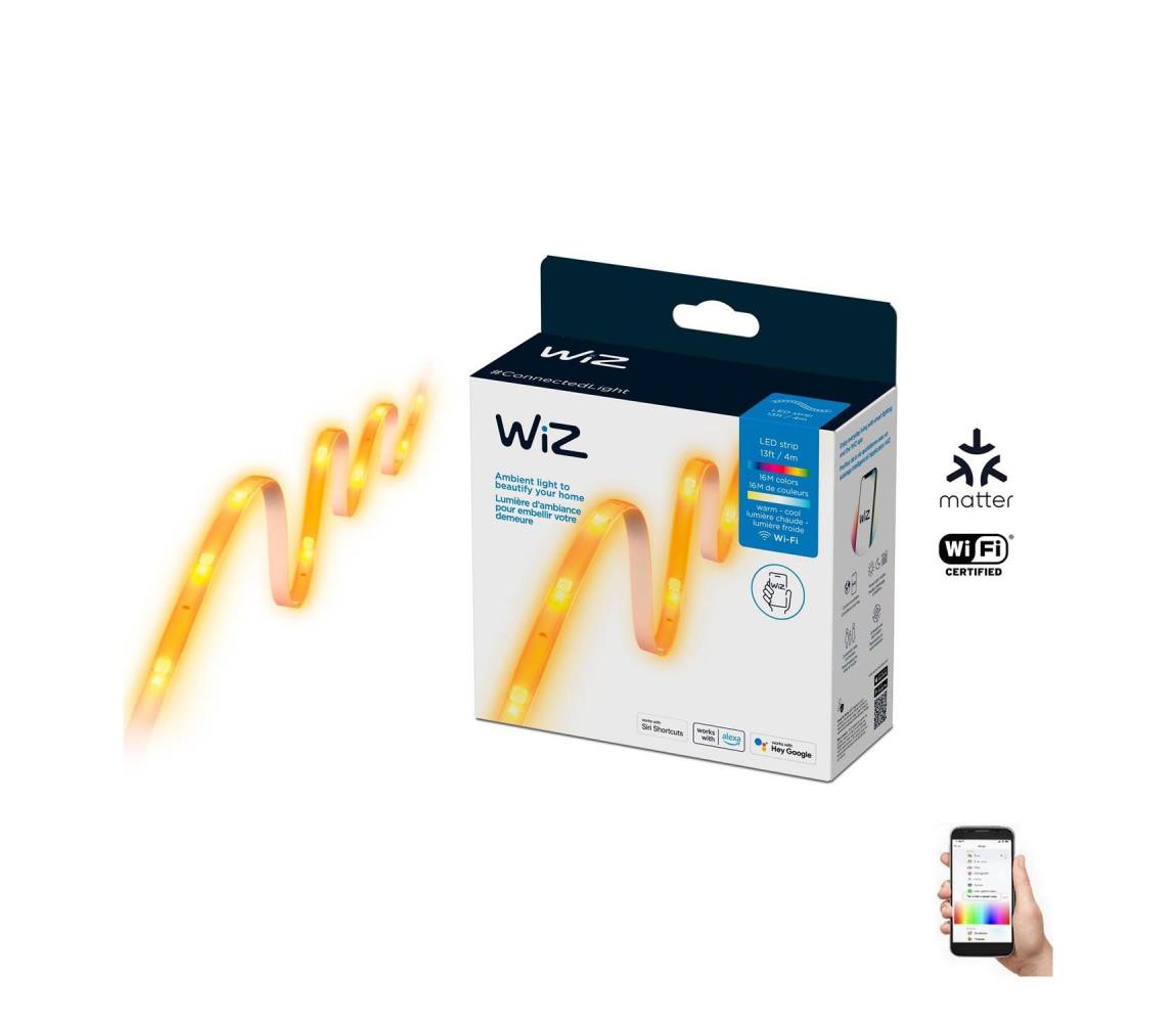 WiZ WiZ - LED RGBW Stmívatelný pásek 4m LED/13W/230V 2700-6500K Wi-Fi