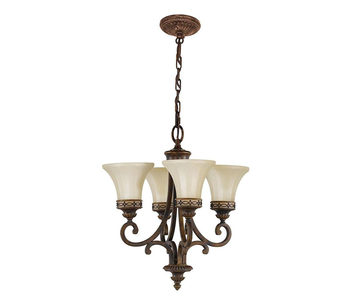 Elstead Feiss FE-DRAWING-ROOM4 - Lustr na řetězu DRAWING ROOM 4xE27/60W/230V