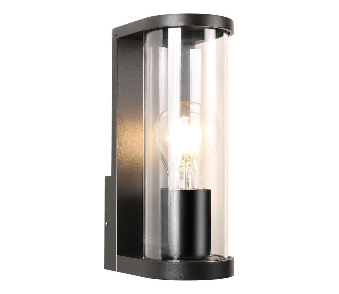 Zuma Line Zuma Line SJ15111- Venkovní nástěnné svítidlo TWILIGHT 1xE27/60W/230V IP44 černá