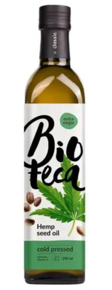 BIATECA Olej z konopných semínek 250 ml