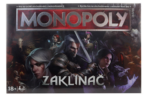 Hasbro Gaming Monopoly: Zaklínač