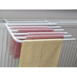 České sušáky Sušák na klasický radiátor D550/R155 50 cm pro 5 ručníků