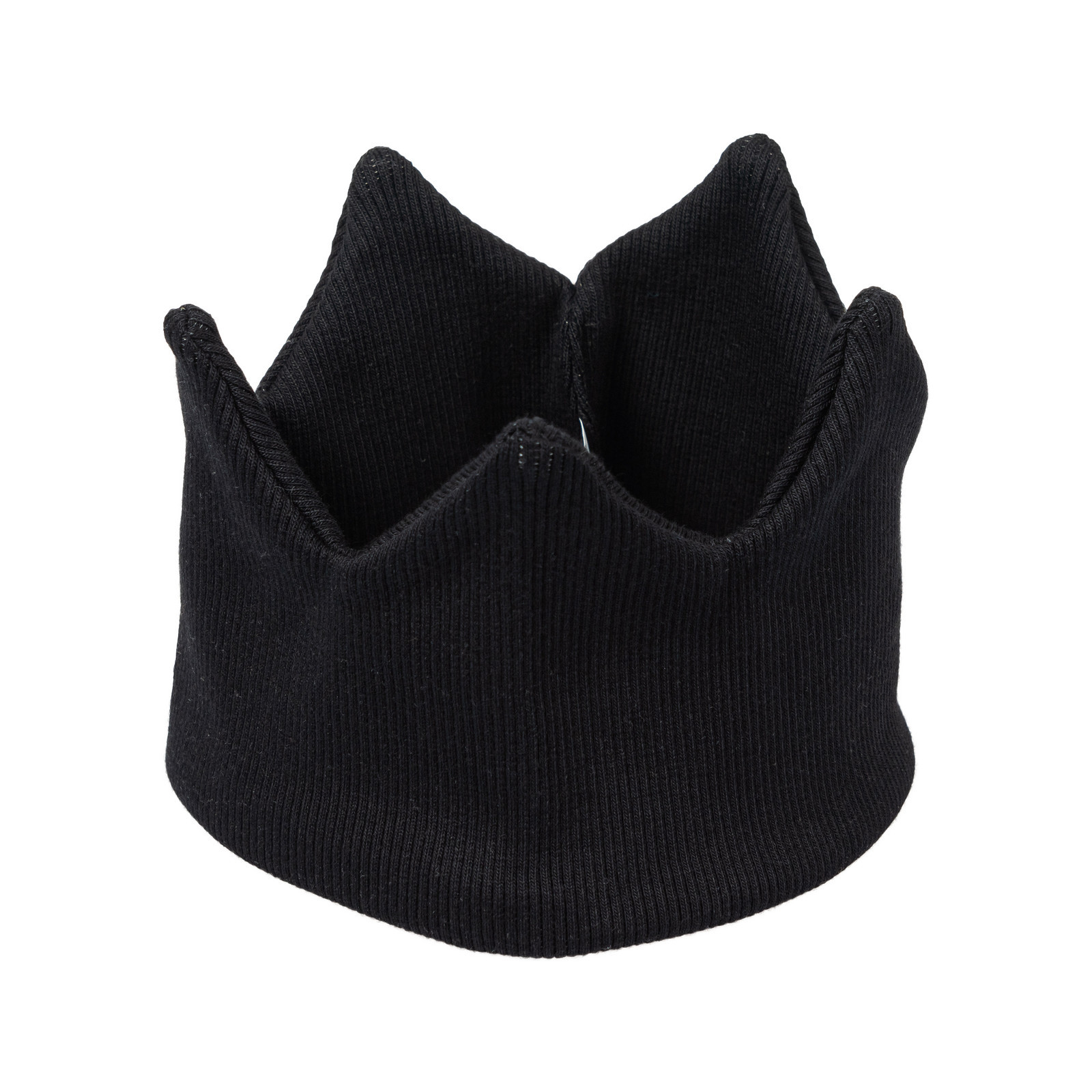 AND Dětská čelenka - korunka, černá 0-5m