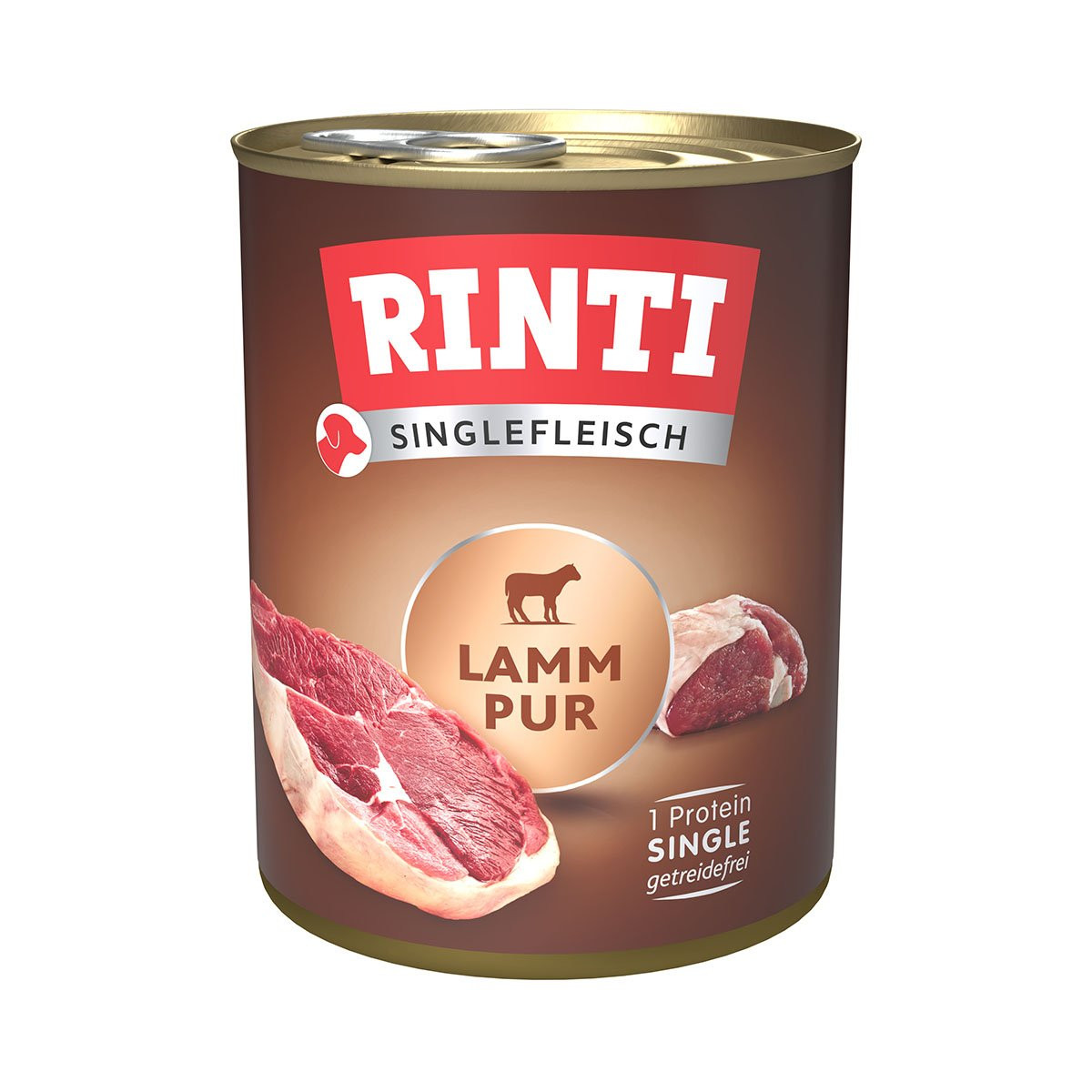 RINTI Singlefleisch čisté jehněčí maso 6 × 800 g