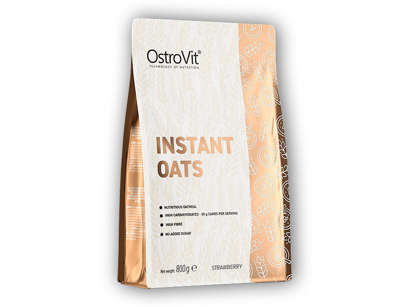 Ostrovit Instant Oats 800g Varianta: jahoda