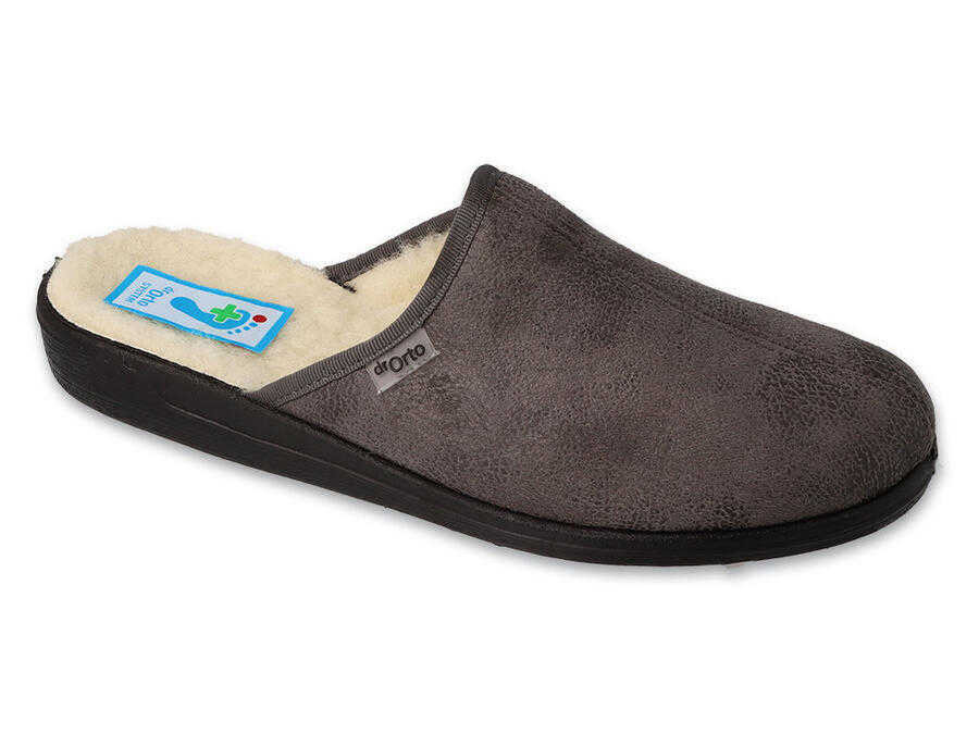 BEFADO 000M324 DrORTO pantofle pánské šedé 44 000M324_44