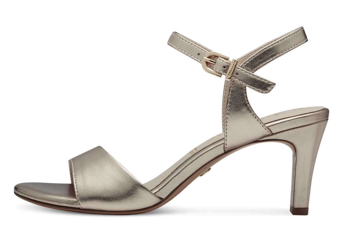 Tamaris 1-28008-42-933 Dámské sandály na podpatku zlaté 36