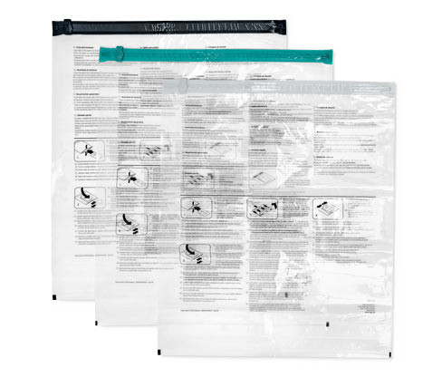 Tchibo - Vakuové cestovní pytle - barva: modrá