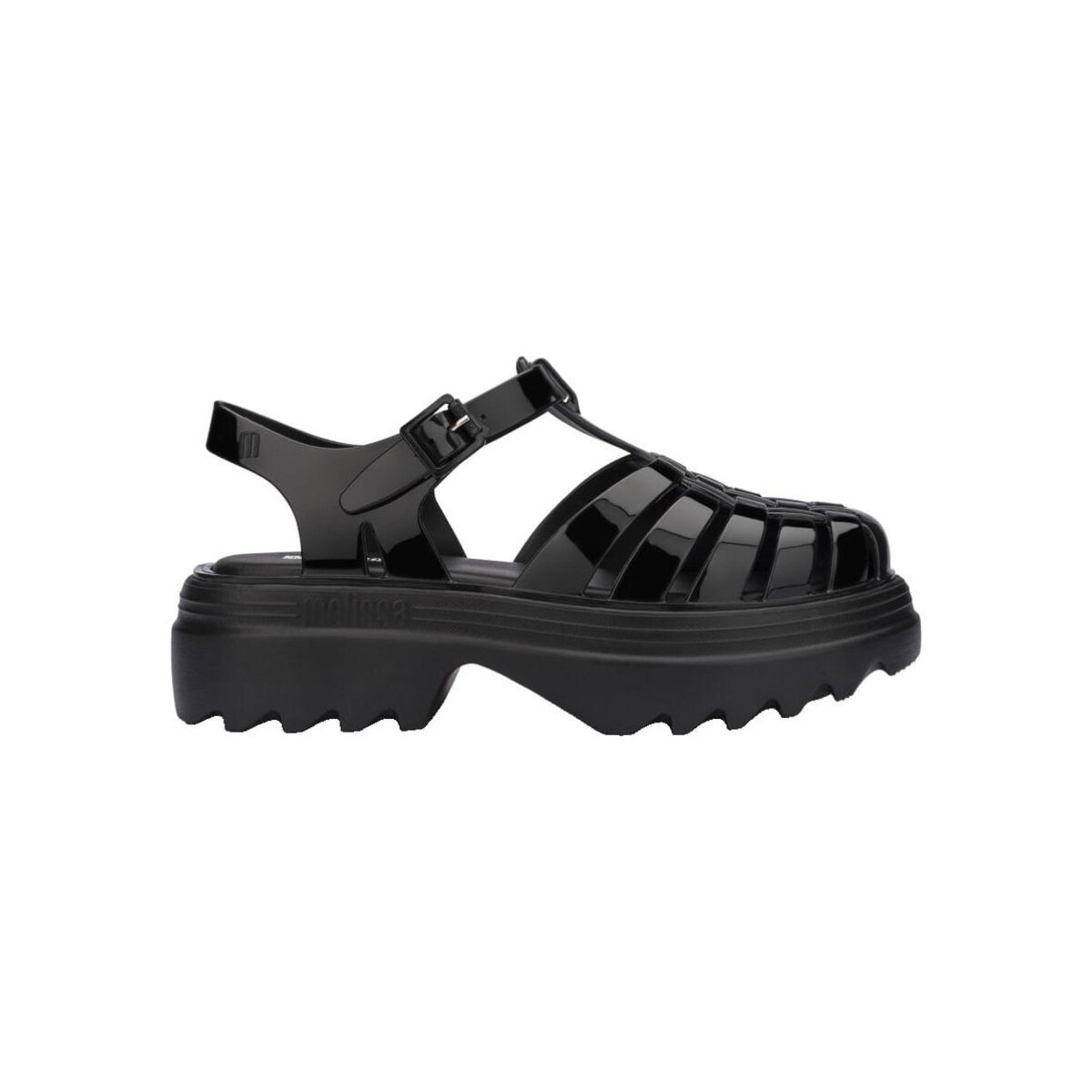 Melissa  Possession Platform - Black  Černá