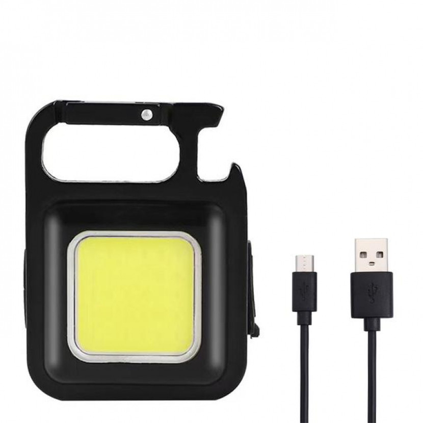 LED svítilna na baterii E-Smarter 500 lm - černá