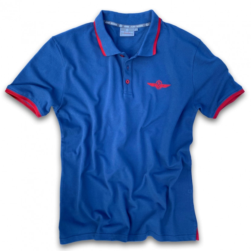 Polokošile pánská Erik and Sons Belt - modrá, M