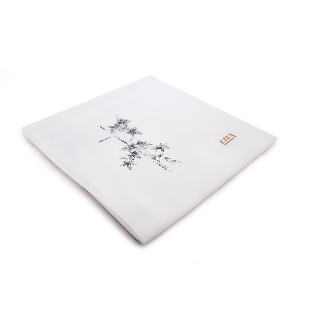 Dámský kapesník smuteční Etex L07 1 ks - bílý