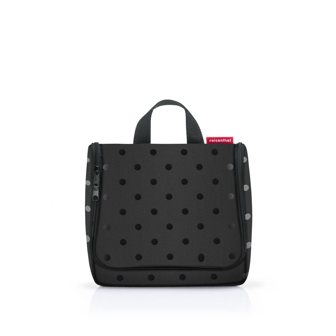 Toaletní taštička Reisenthel Toiletbag Glossy dots black