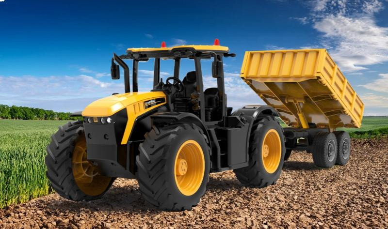 IQ models Traktor JCB s valníkem na dálkové ovládání 1/24