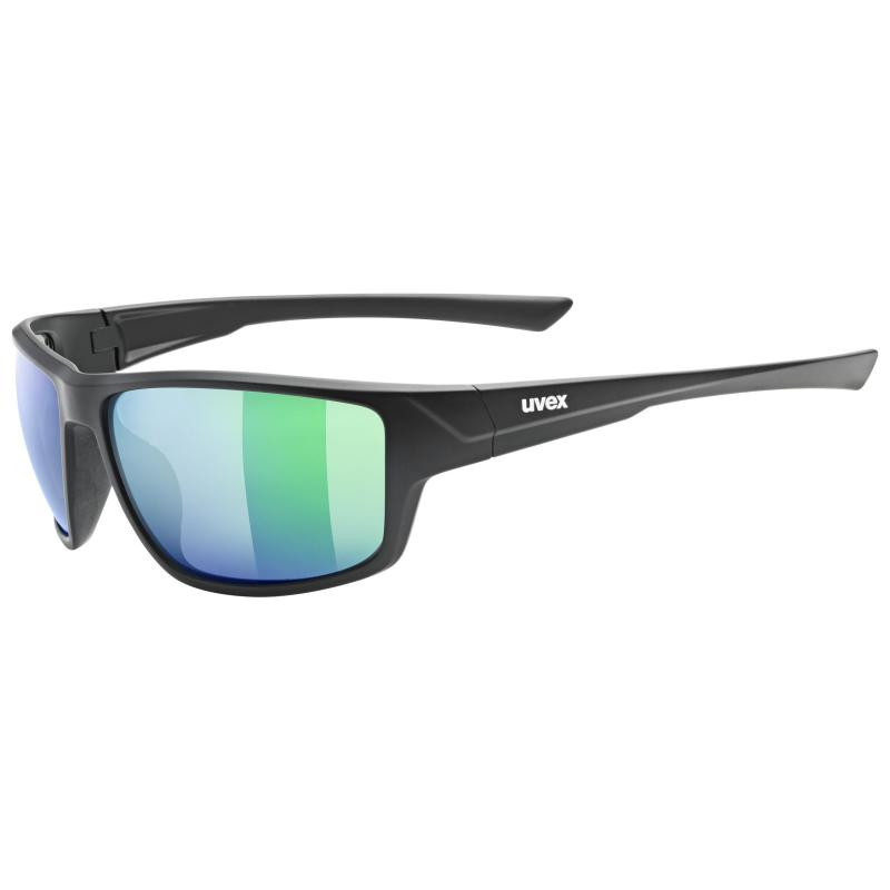 Uvex Brýle Sportstyle 230 Black Matt/mir.green (s5320692215)