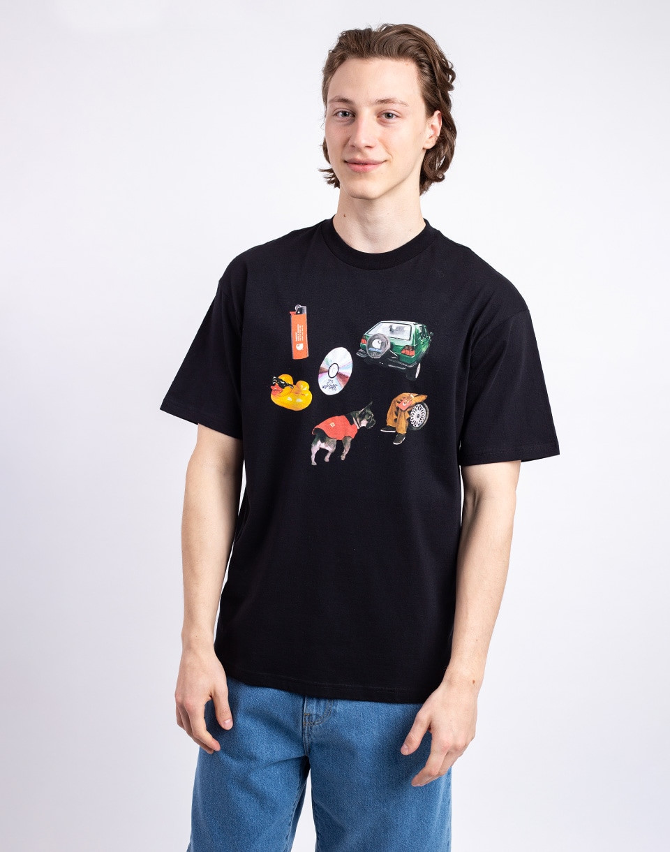 Carhartt WIP S/S Jacob Rochester T-Shirt Black XS