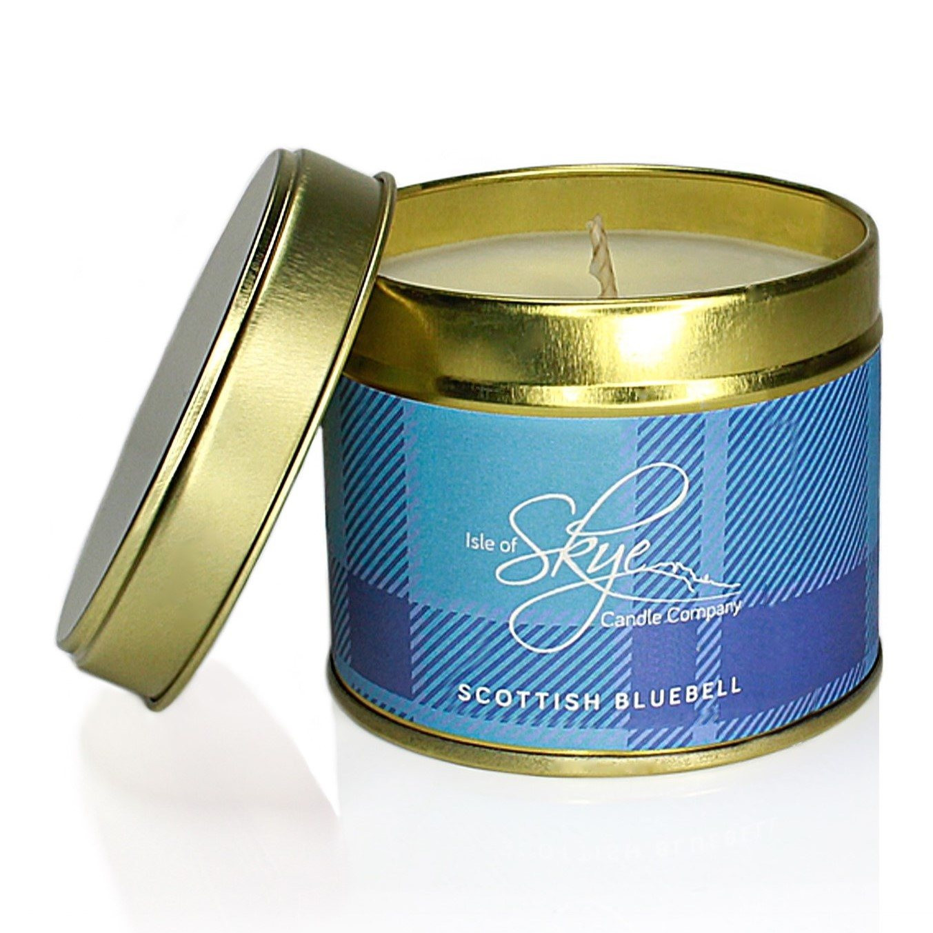 Vonná svíčka SCOTTISH BLUEBELL, doba hoření 45 hodin, cestovní balení, Isle of Skye Candle Company