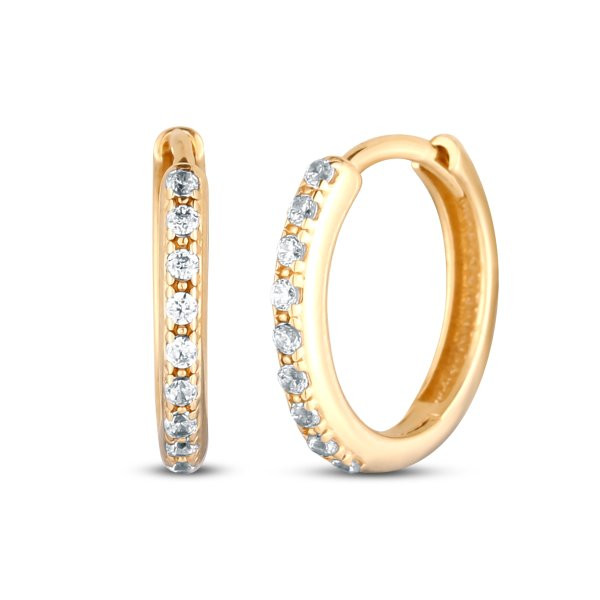 Náušnice se syntetickými kameny 236-185-001162 1.40g