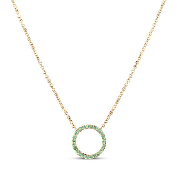 Náhrdelník se smaragdy 274-244-EM3567 2.30g