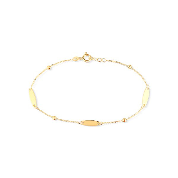 Náramek bez kamenů / řetízkový 261-087-002484 1.30g