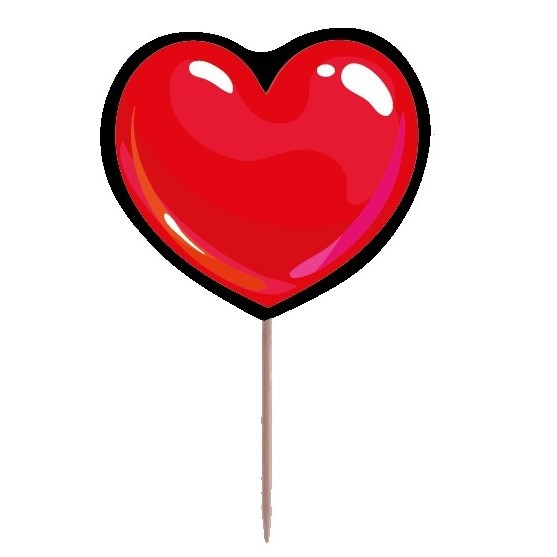 Zapichovací dekorace Srdce