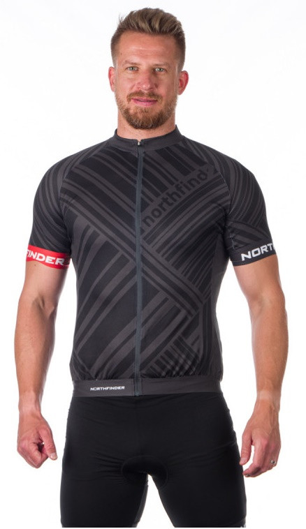 Northfinder JAY black pánský cyklistický dres TR-3901MB-269 Velikost: M 8584153464008