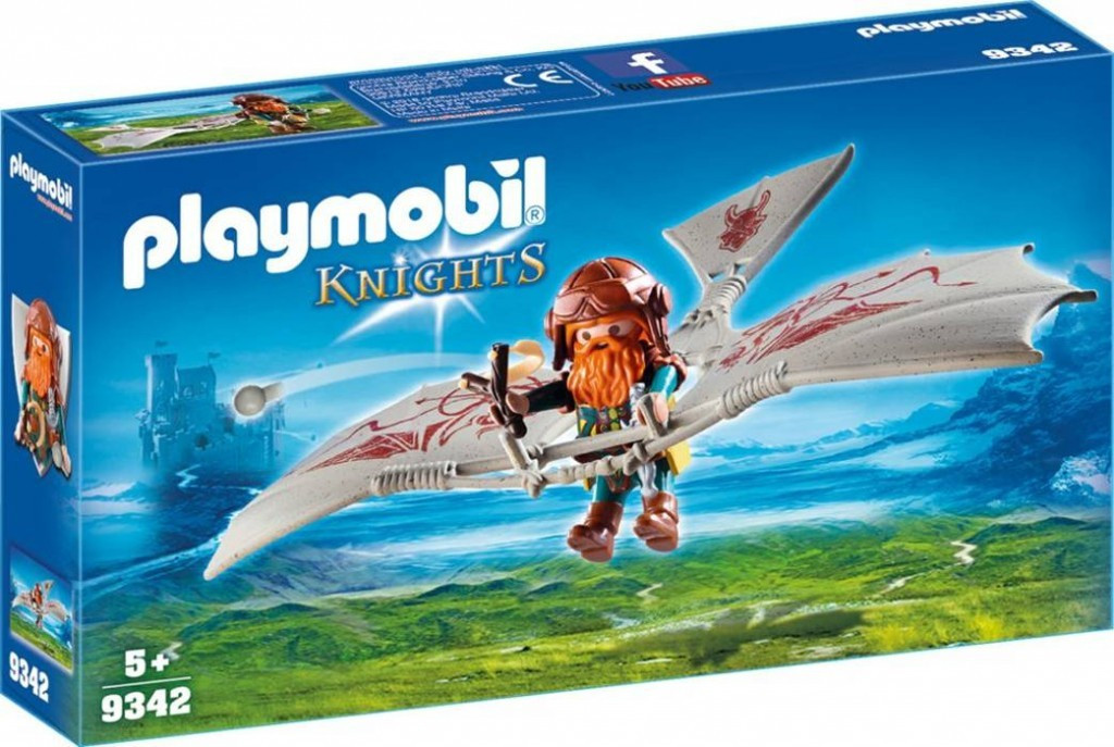 Playmobil Playmobil 9342 Trpaslík na létajícím stroji