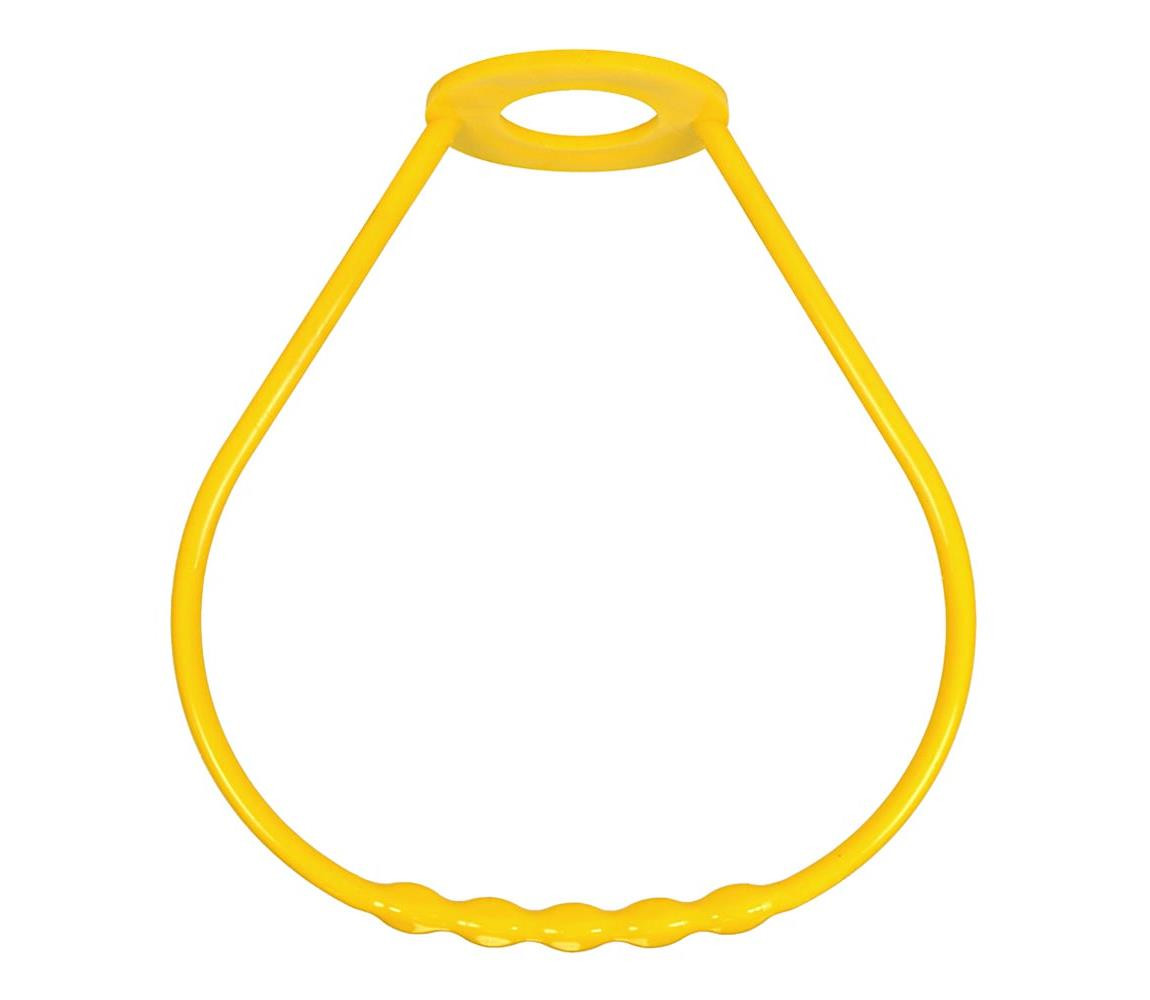 Madlo lustrové plast žluté