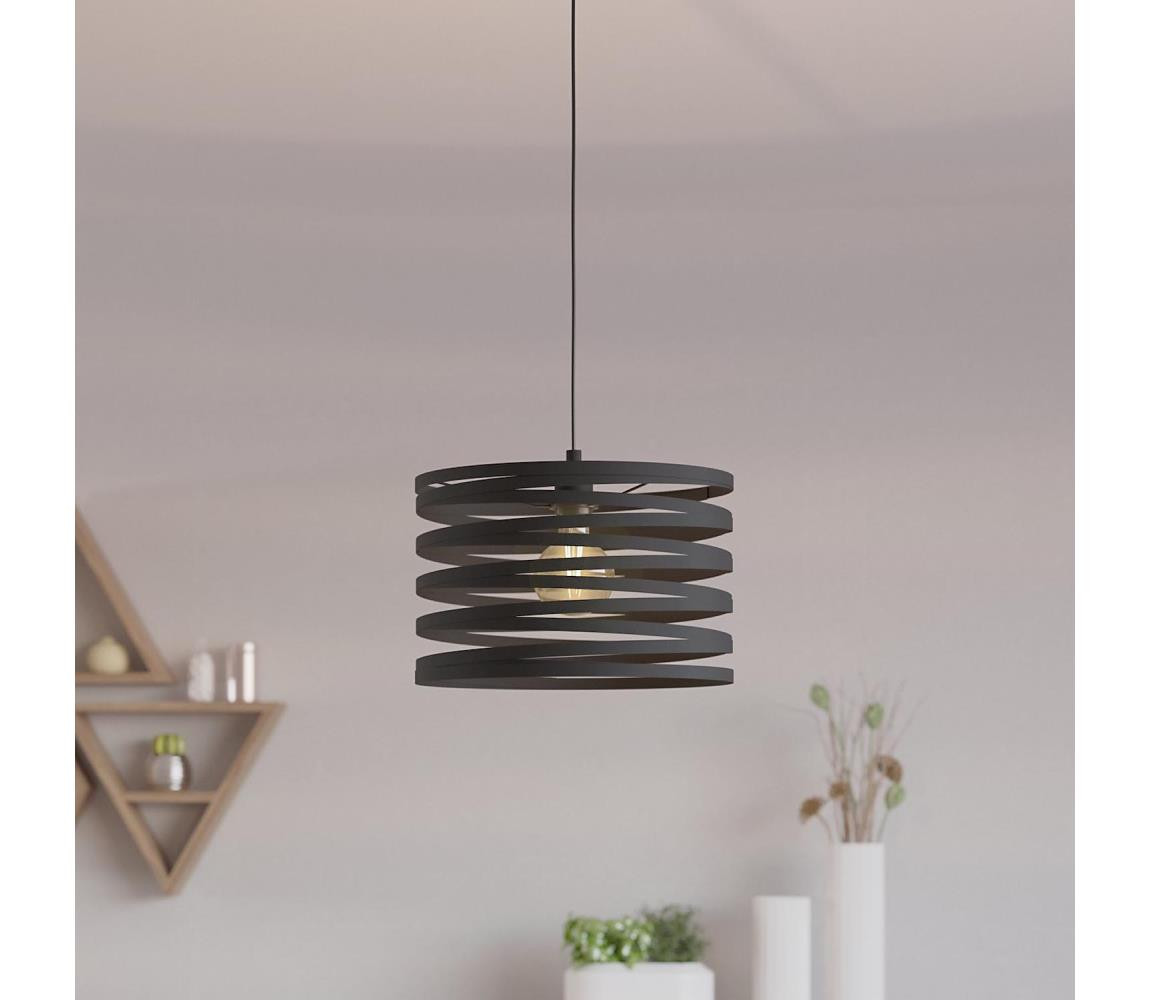 Eglo Eglo 99345 - Lustr na lanku CREMELLA 1xE27/40W/230V