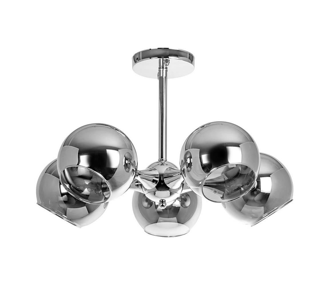 Lustr na tyči 5xE14/60W/230V