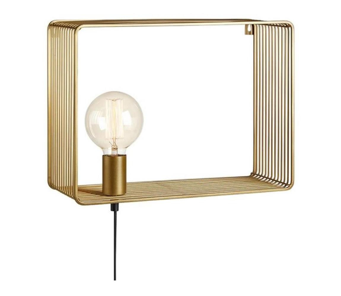 Markslöjd Markslöjd 107815 - Nástěnné svítidlo SHELF 1xE27/60W/230V