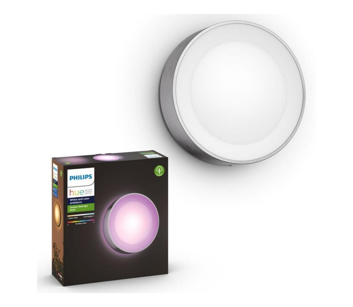 Philips Philips 17465/47/P7 - LED RGB Venkovní svítidlo Hue DAYLO LED/15W/230V IP44