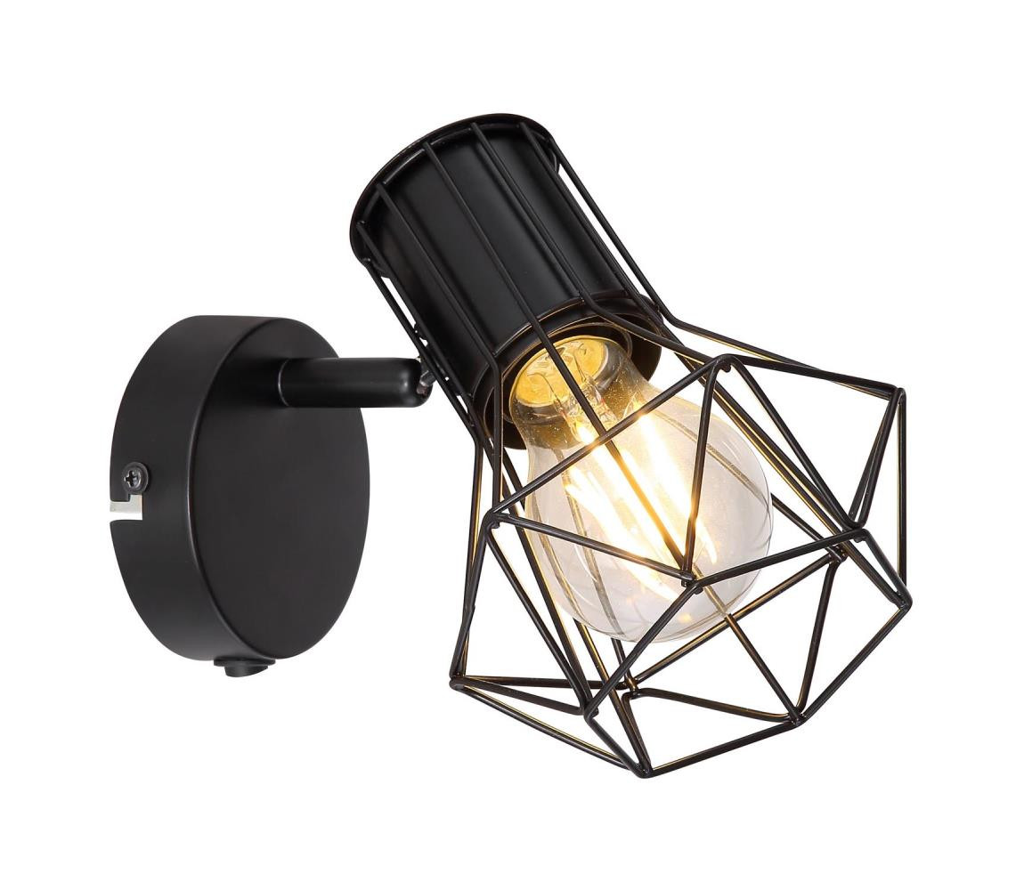 Globo Globo 54017-1 - Nástěnné bodové svítidlo PRISKA 1xE27/40W/230V