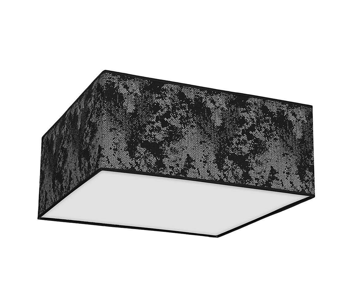 Stropní svítidlo SATINO 3xE27/60W/230V černá/stříbrná