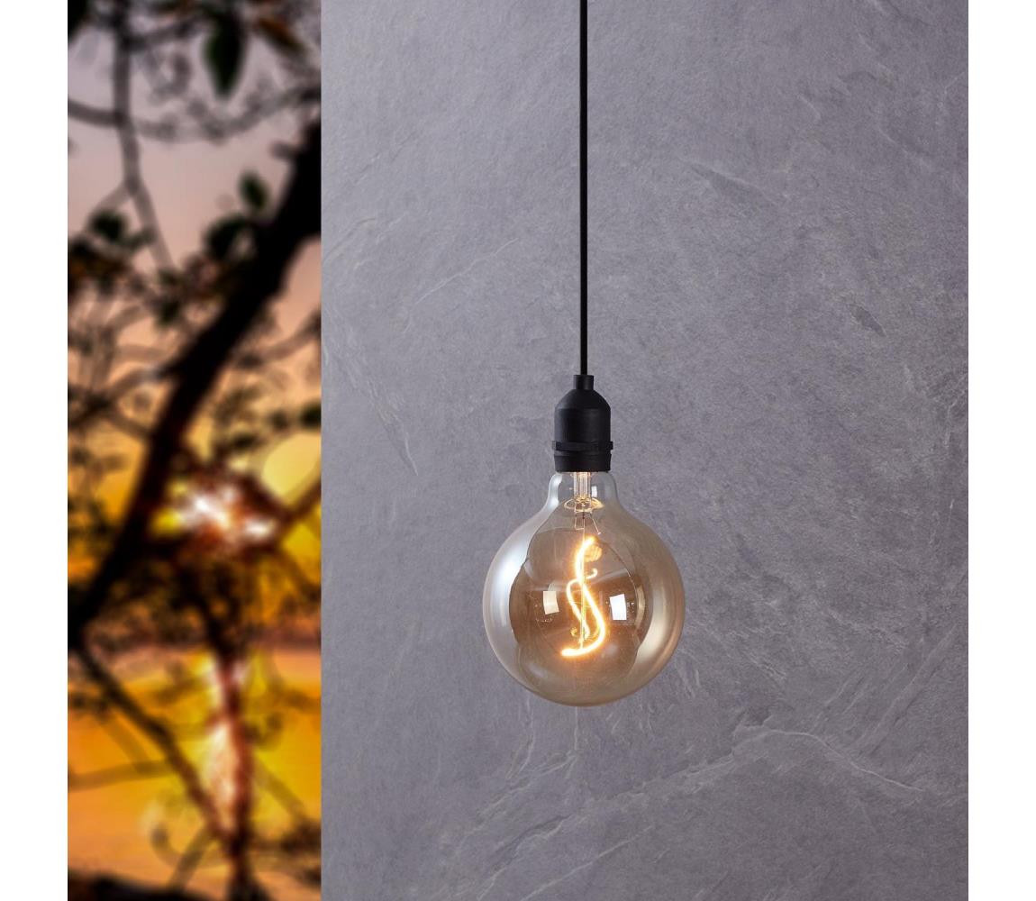 Eglo Eglo 900211 - LED Venkovní závěsné svítidlo VIGNANELLO LED/0,06W/6V IP44 béžová