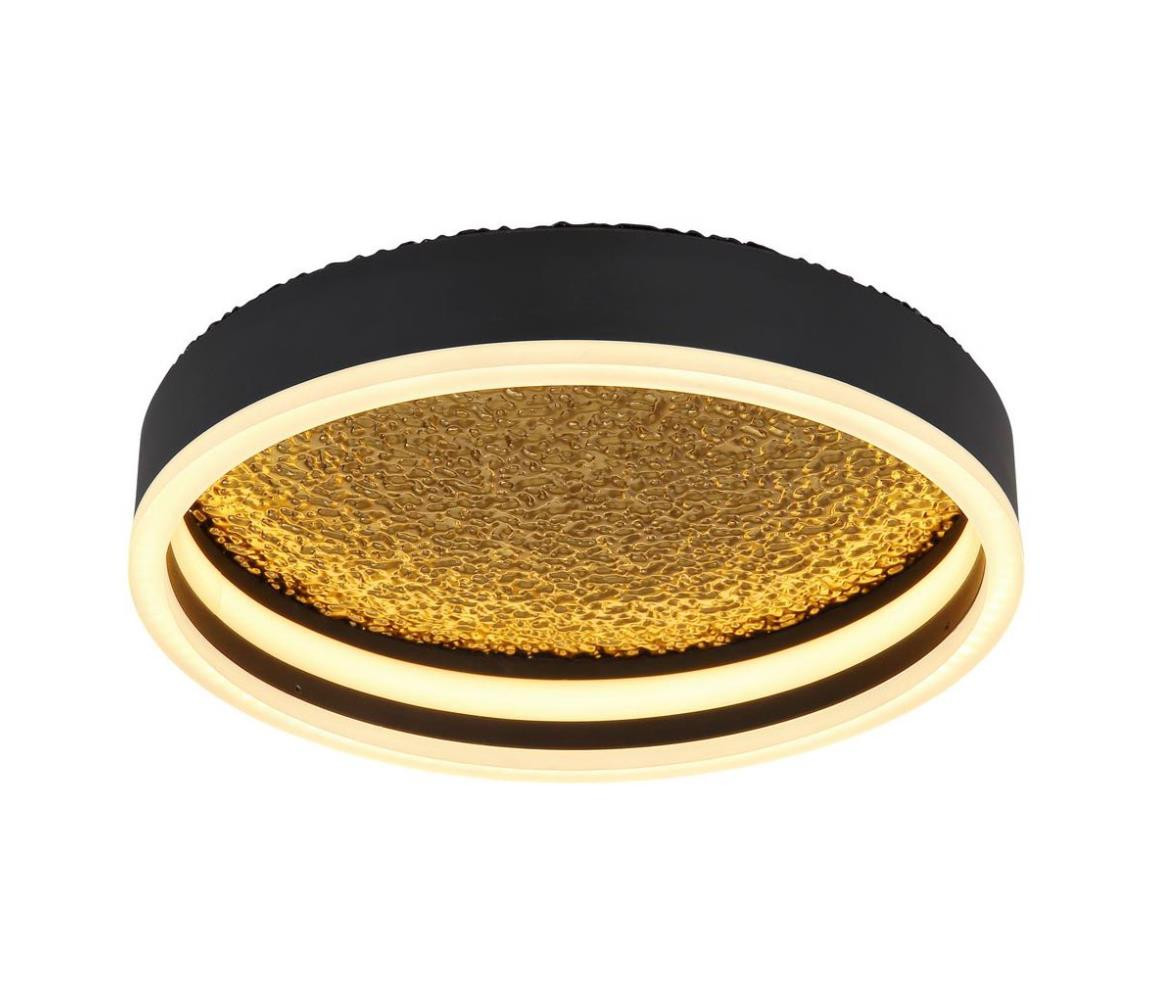 Globo Globo 48460-24 - LED Stropní svítidlo HEDI LED/24W/230V pr. 30 cm černá