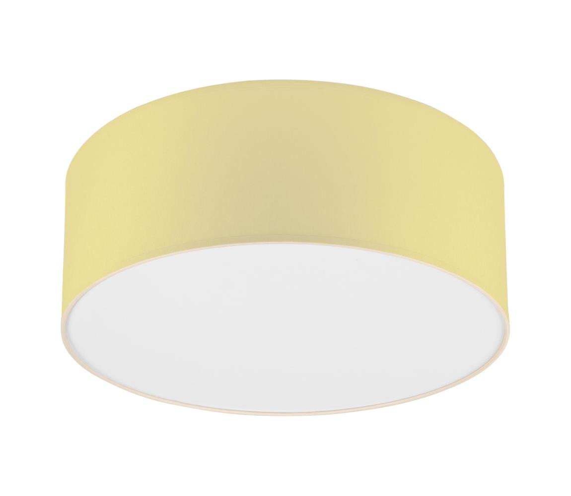 Stropní svítidlo SIRJA PASTEL 1xE27/60W/230V pr. 35 cm žlutá