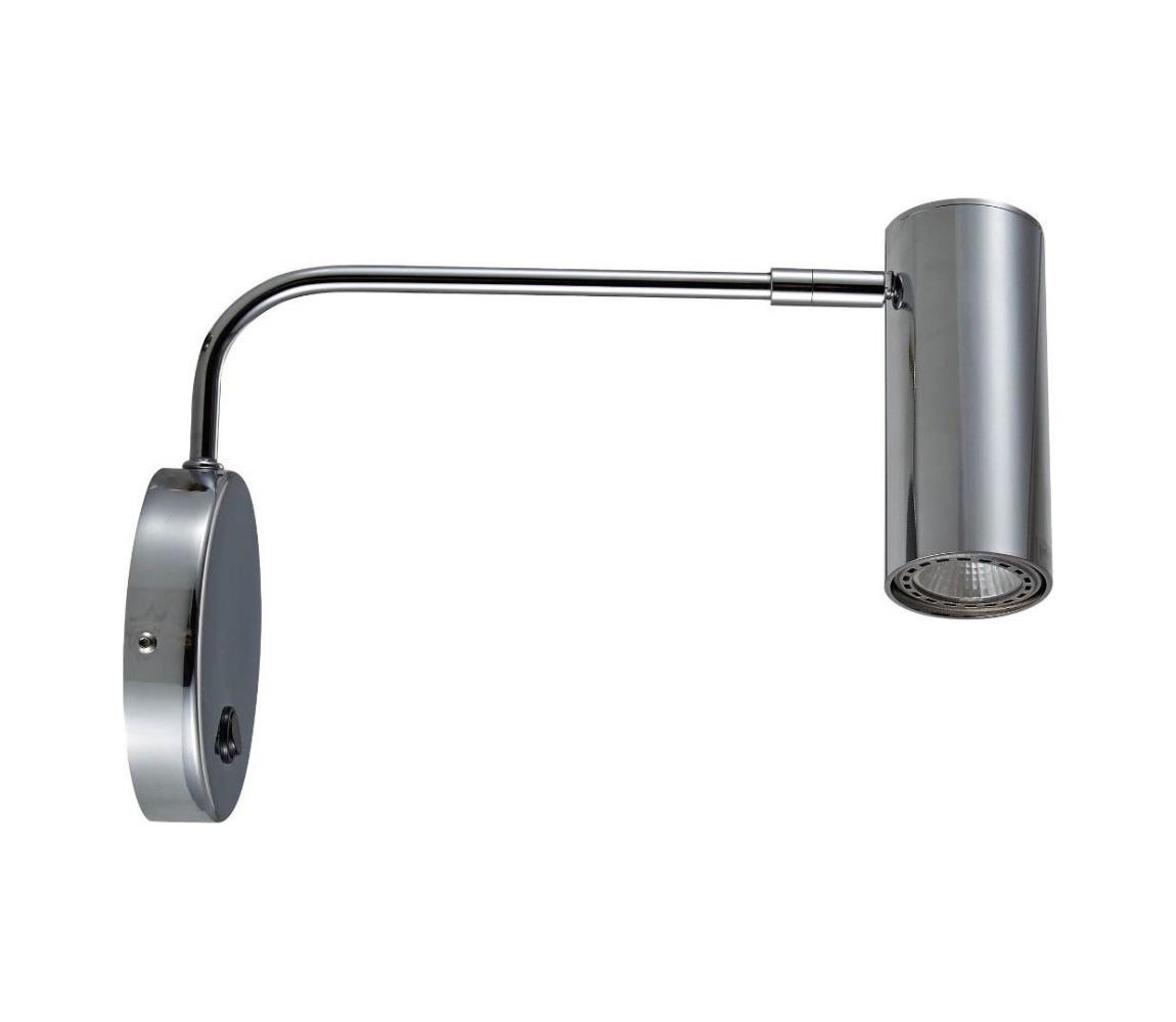 Zuma Line Zuma Line 20034-CH-N - Nástěnná lampička TUBO WL 1xGU10/50W/230V lesklý chrom